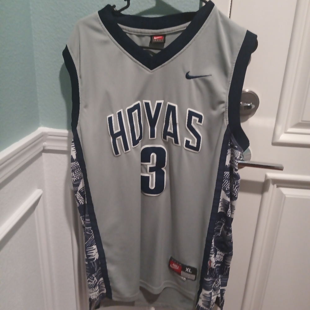 Allen Iverson hoyas college jersey #3